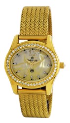 MAXIMA SWAROVSKI GOLD LADIES-29537CMLY