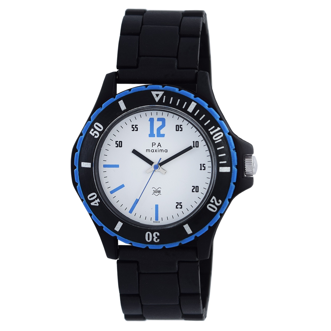 Maxima blue hotsell dial watch